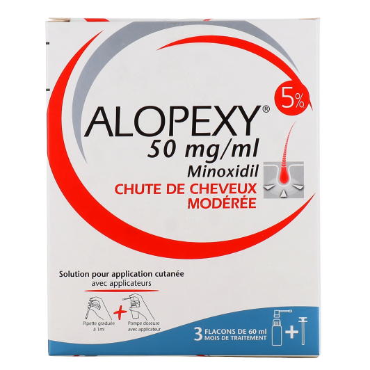 Minoxidil 5% - Chute de cheveux