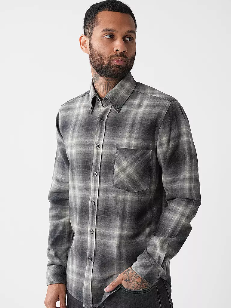 BOSS Hemd Regular Fit RICKERT_M  hellgrau
