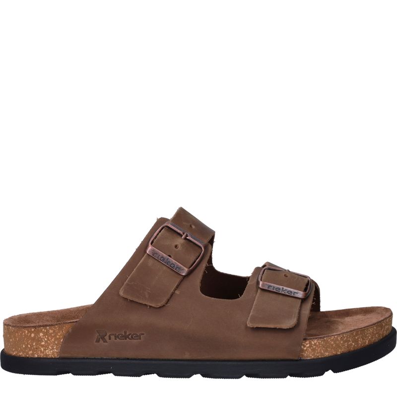 Rieker Sport Slippers Bruin Heren