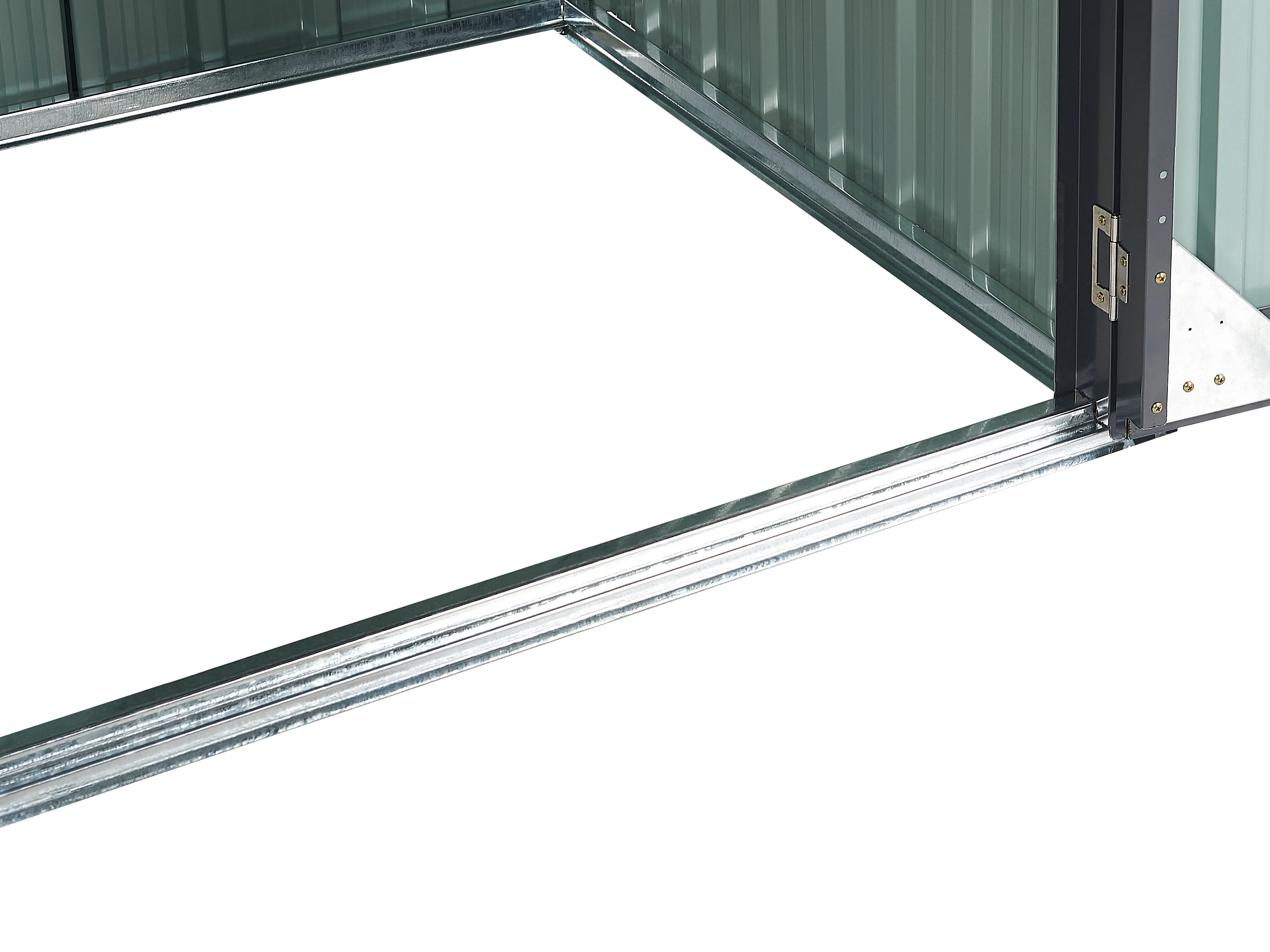 Gereedschapsschuur AOSTA 270 cm 105 cm Zwart
