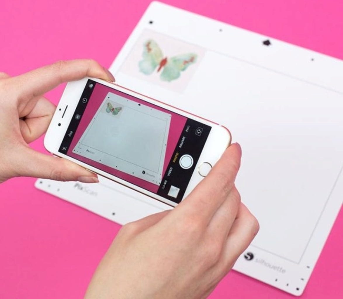 Silhouette  PixScan™ Cutting Mat, Cameo Series    Schneiden mit gedruckten Designs & handgezeichneten Motiven