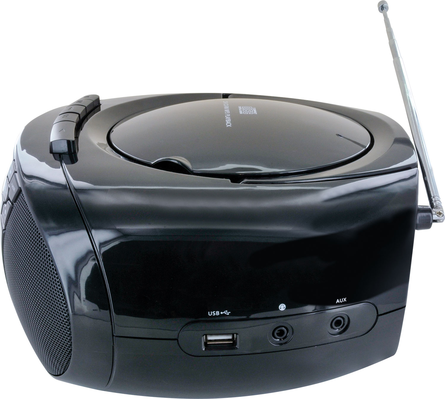 Schwaiger draagbare CD-speler - Black