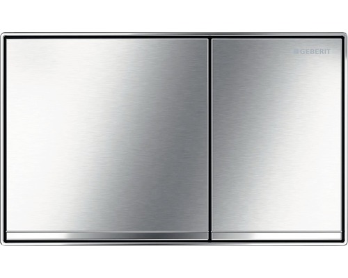 GEBERIT Sigma 60 bedieningsplaat, frame chroom gepolijst / knop chroom geborsteld 115.796.GH.1