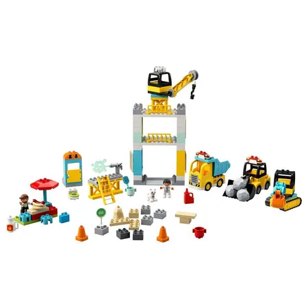 LEGO® DUPLO® Town 10933 Große Baustelle mit Licht und Ton