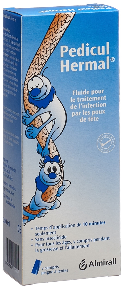 Pedicul Hermal Fluid<br>200 ml, Flasche, Lösung zur Anwendung auf der Haut