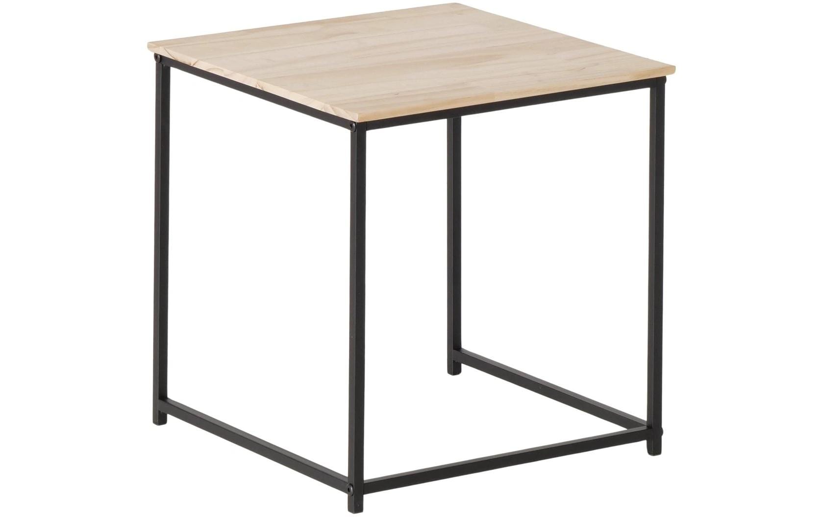 Beistelltisch Boras 2er Set, Natur/SchwarzCouchtisch