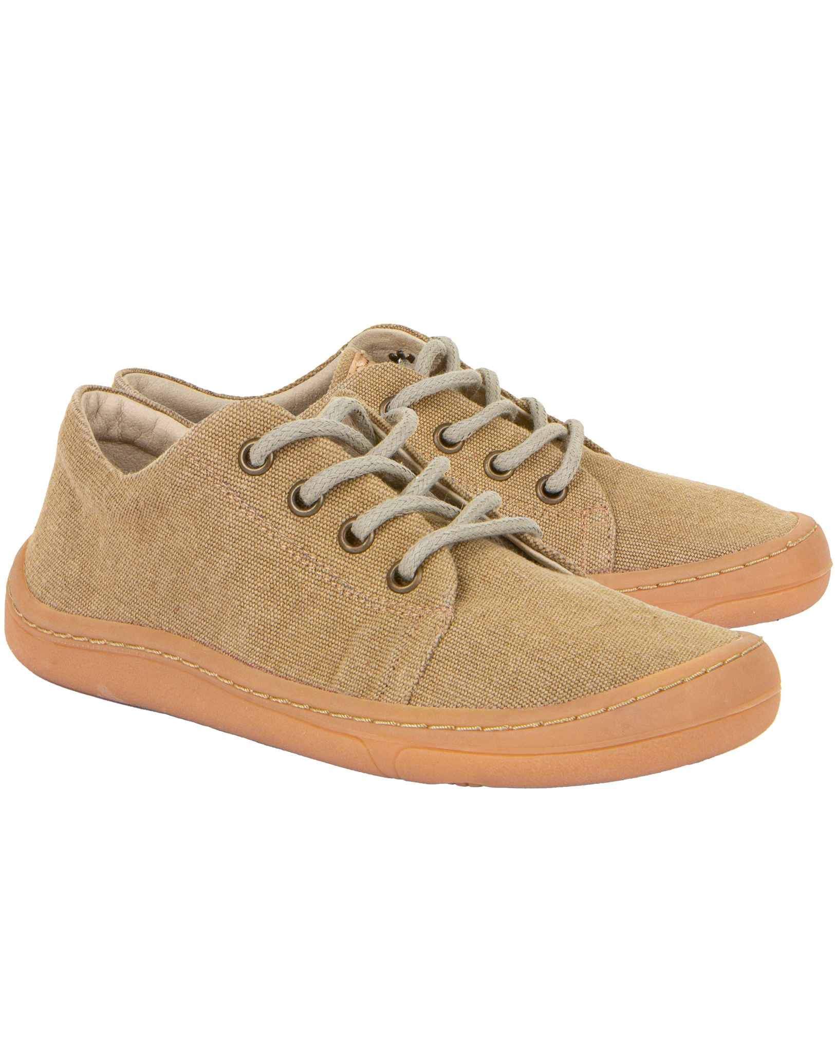 Halbschuhe BAREFOOT VEGAN LACES in beige