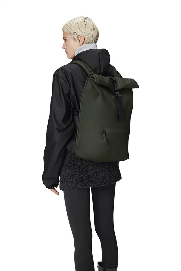Rains Rolltop Rucksack W3 Green