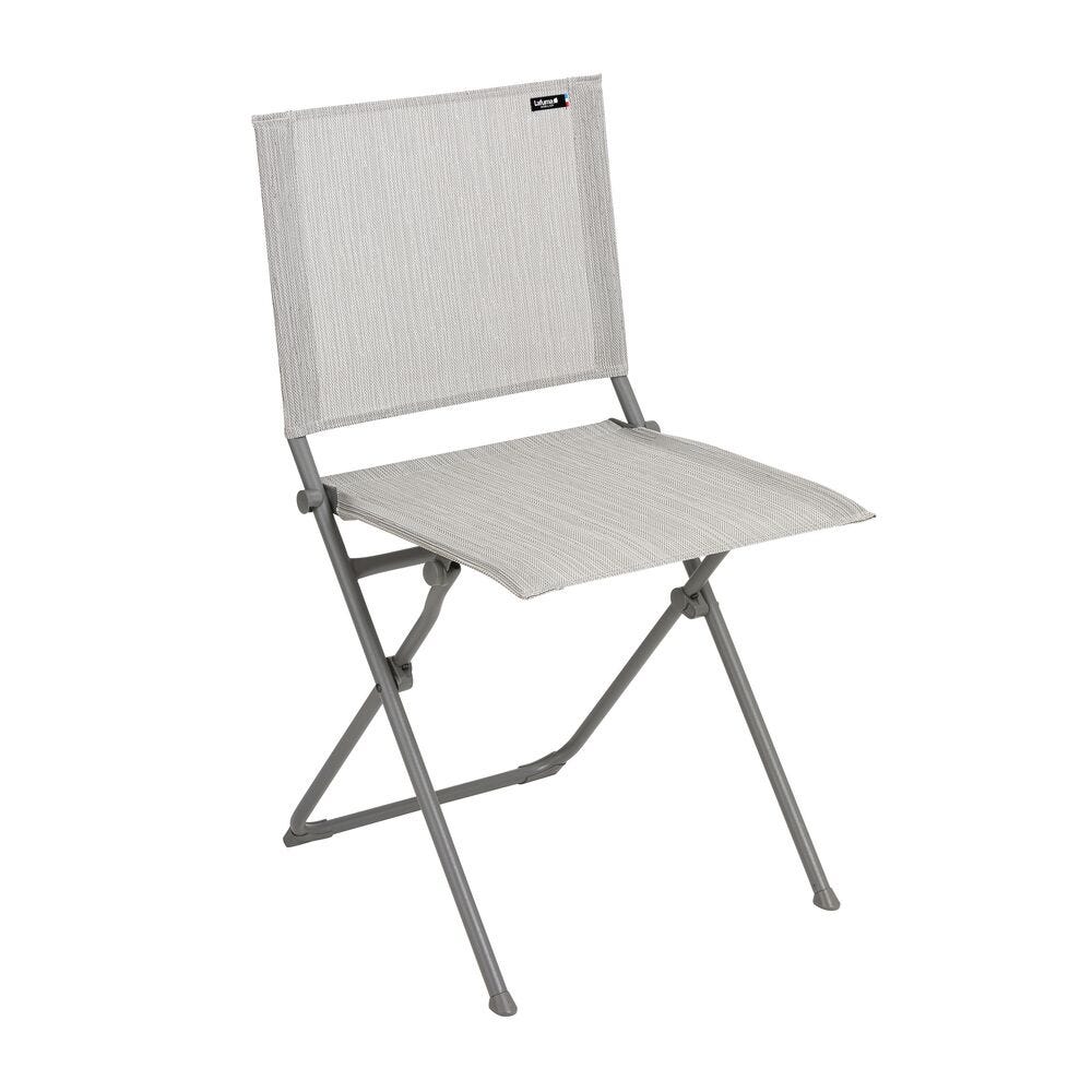 Kompakter Klappstuhl Anytime Batyline® Duo Grau Galet