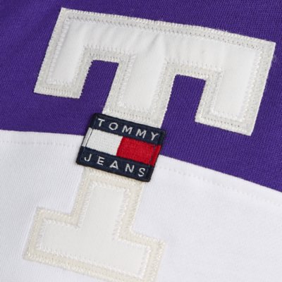 Polo à manches longues femme Tjw Rlx Letterman Flag TOMMY HILFIGER