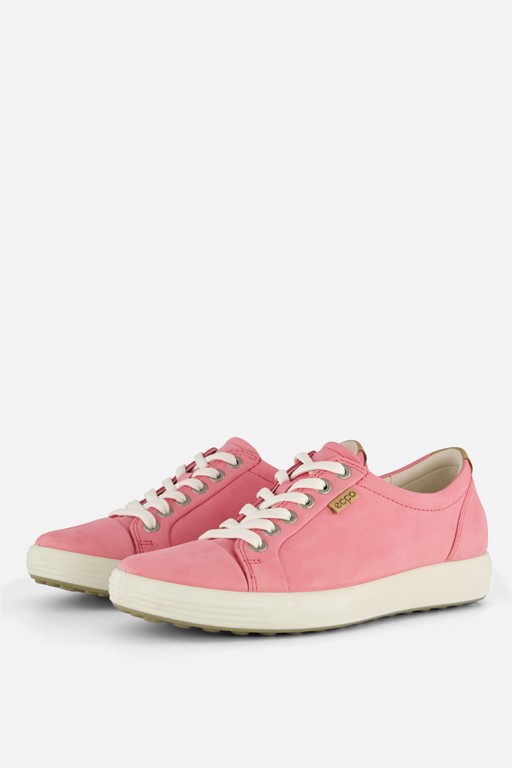 Ecco Soft 7 W Sneakers roze Leer