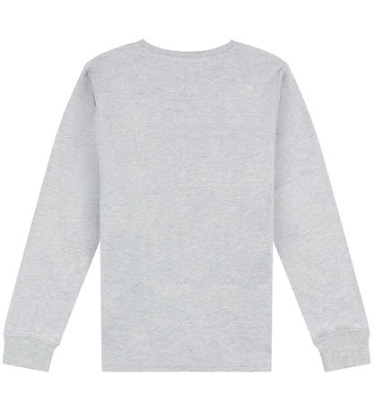 Lee Bluse - WobBlå Graphic - Vintage Grey Heather