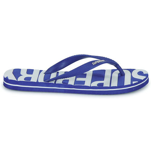 Superdry - VINTAGE VEGAN FLIP FLOP - Bleu/Blanc