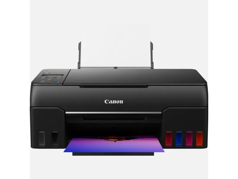 [OUTLET] - Canon PIXMA G650 - Multifunktionsprinter - farve - blækprinter - kan genopfyldes - A4 (210 x 297 mm), Letter A (216 x 279 mm) (original) - A4/Legal (medie) - op til 3.9 ipm (udskriver) - 100 ark - Wi-Fi(n), USB 2.0