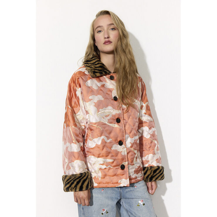 HUNKØN Tracy Jacket Burned peach