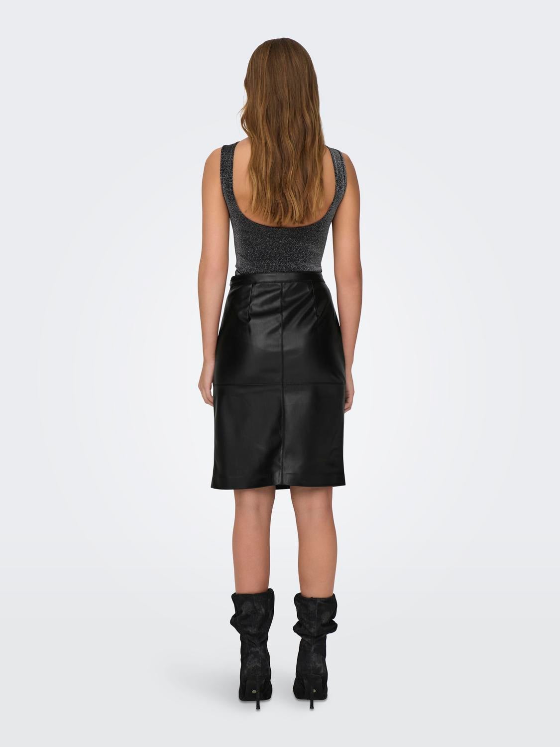 ONLOLINE Bleistiftrock Black