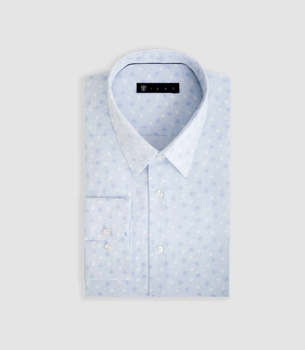 Chemise ville bleu ciel 