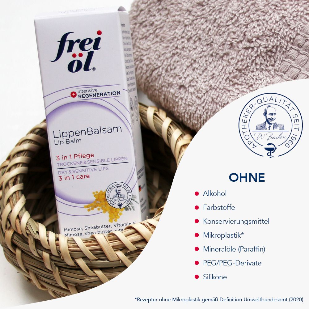 frei öl® HYDROLIPID LippenBalsam