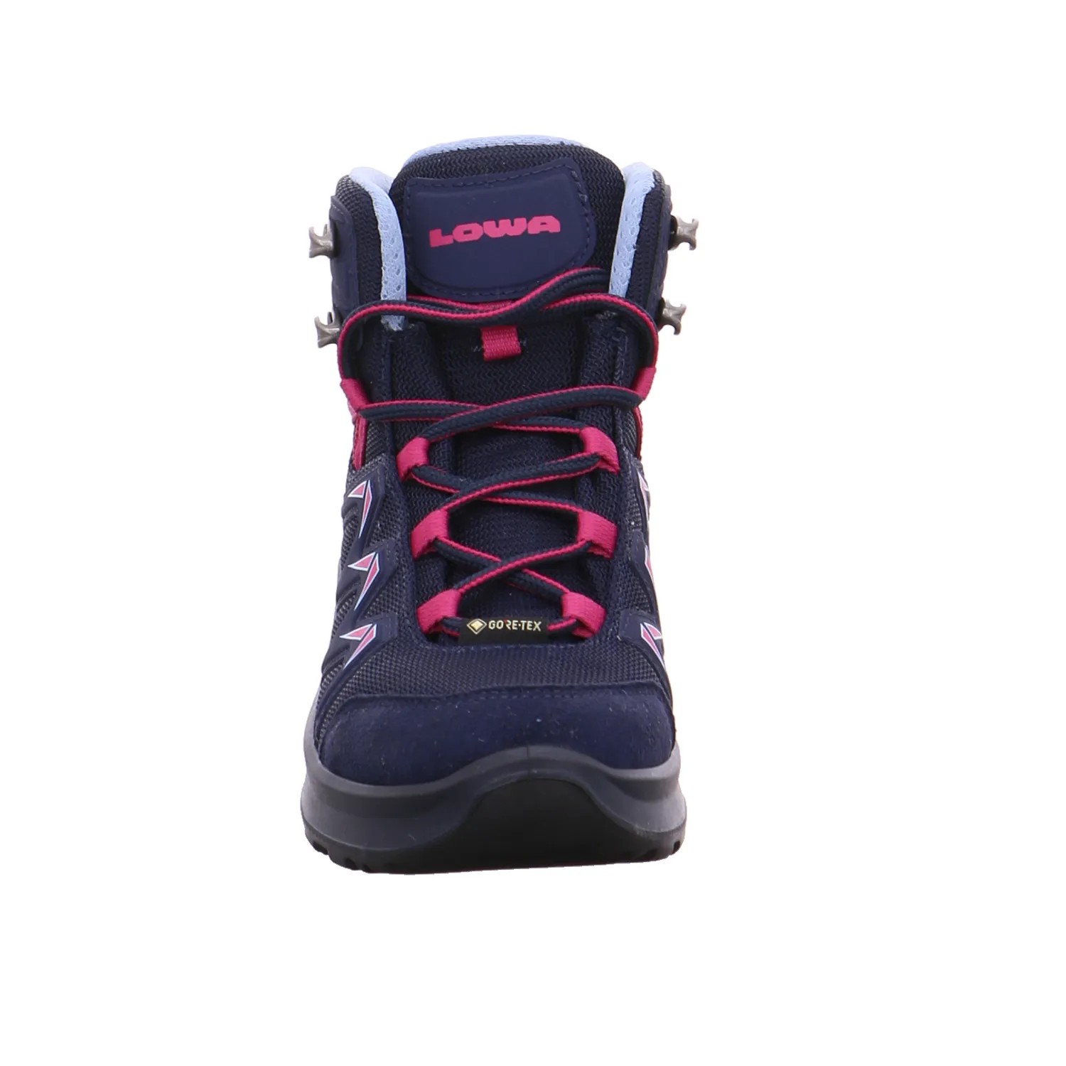 LOWA Kinder-Wanderschuhe Dunkelblau Recycelte Materialien