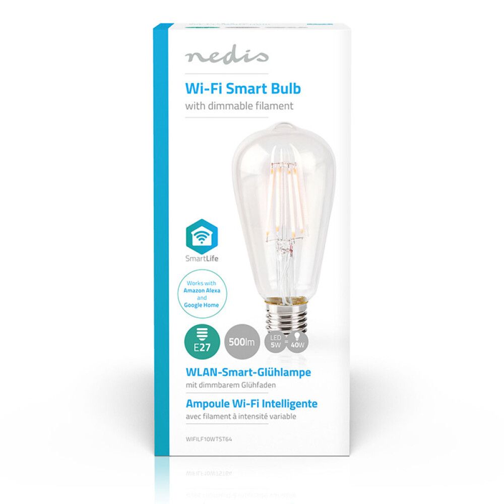 LYSPÆRE NEDIS WIFI SMART LED E27