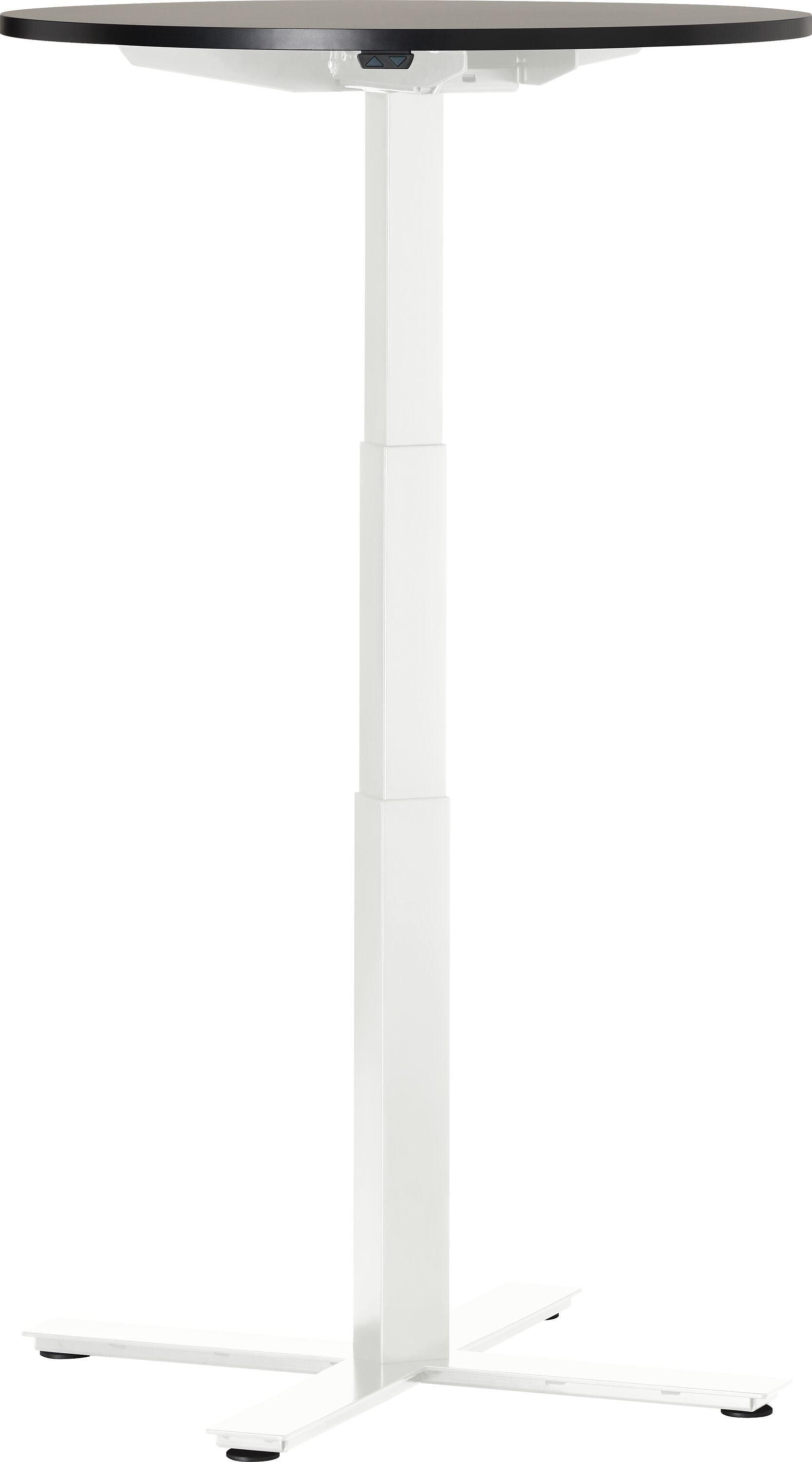 FLEXCUBE Besprechungstisch höhenverstellbar - Schwarz / H: 62.5 cm