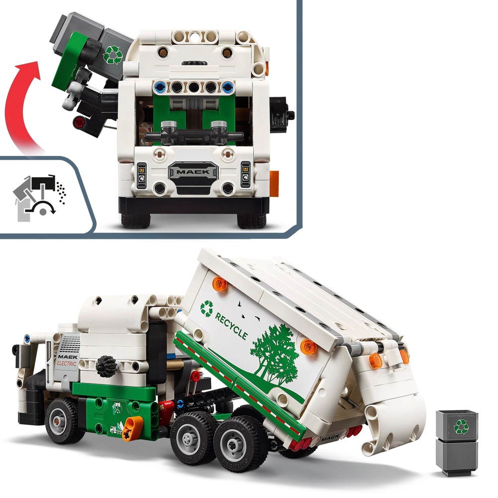 LEGO Technic 42167 Mack LR Elektro-Müllwagen