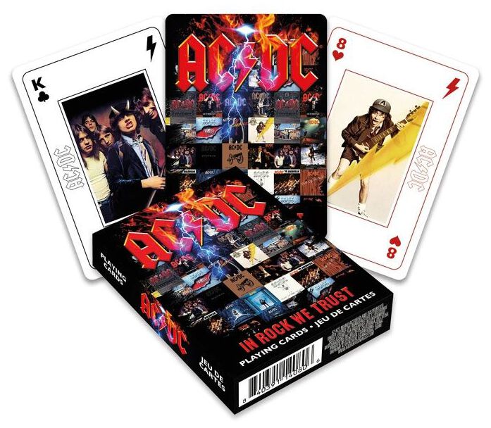 In Rock We Trust - Spielkarten | AC/DC Jeu de cartes