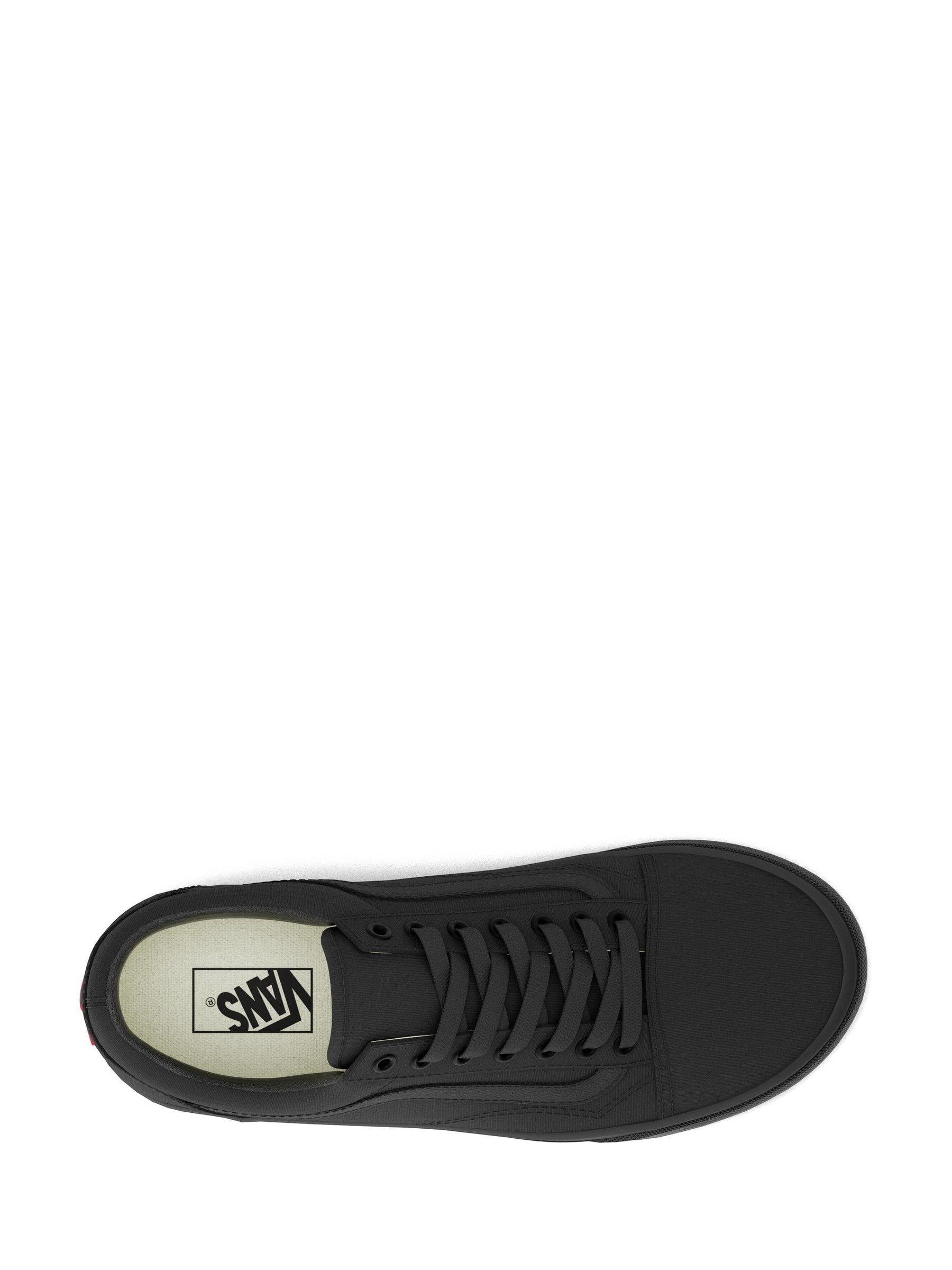Donkerzwart - Vans Skool Trainers