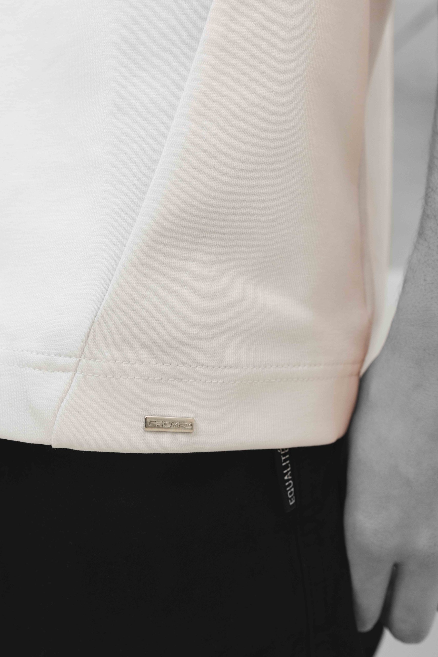 Croyez Raglan T-Shirt Heren Wit
