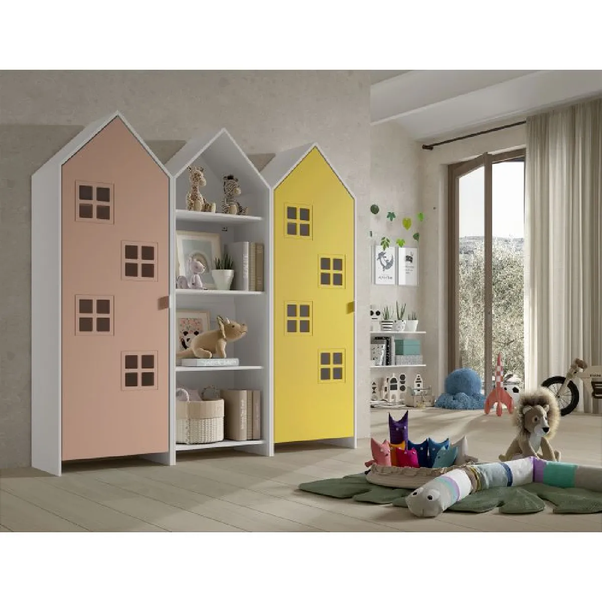 VIPACK Combinaison Armoire 3 Pièces Casami Bruges