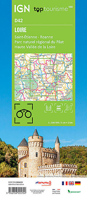 IGN - LOIRE D42 TOP TOURISME 100 IGN