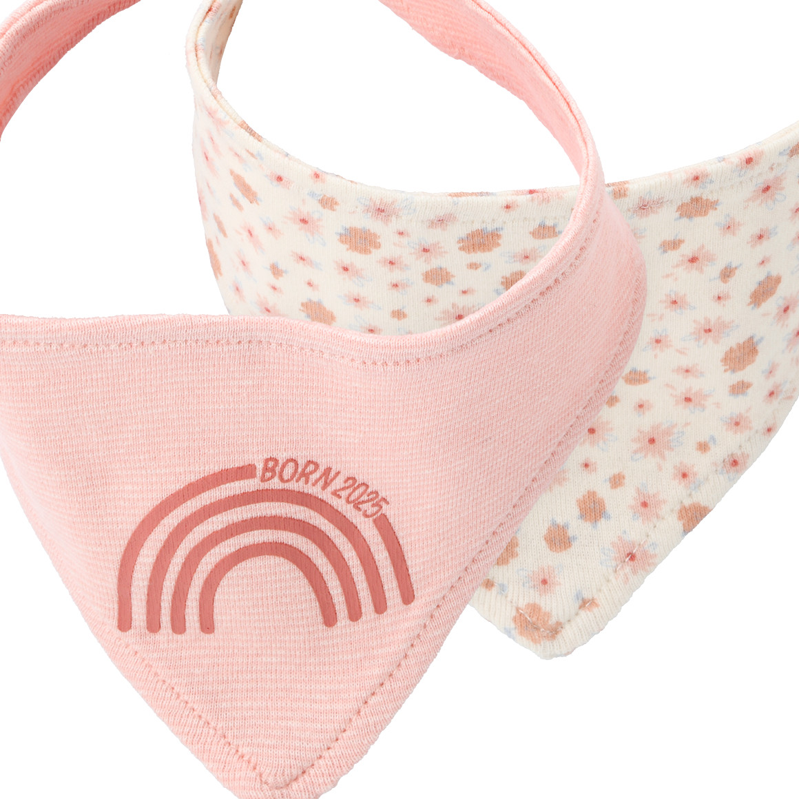 Topomini 2 Newborn Bandana Born 2025 rosa / hellbeige