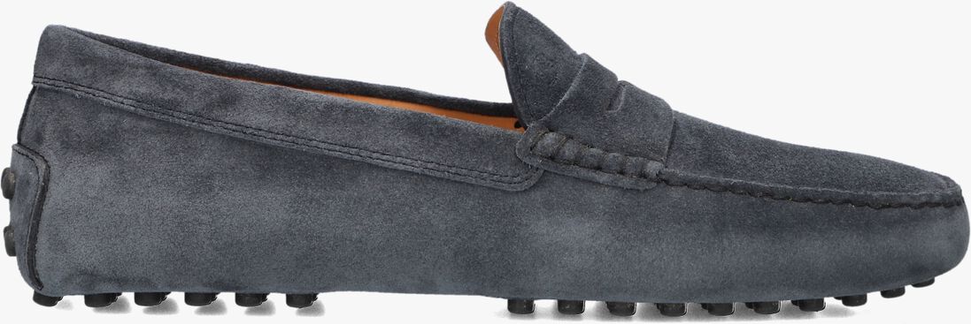 blauwe tod's mocassins mocassino gommino 22l
