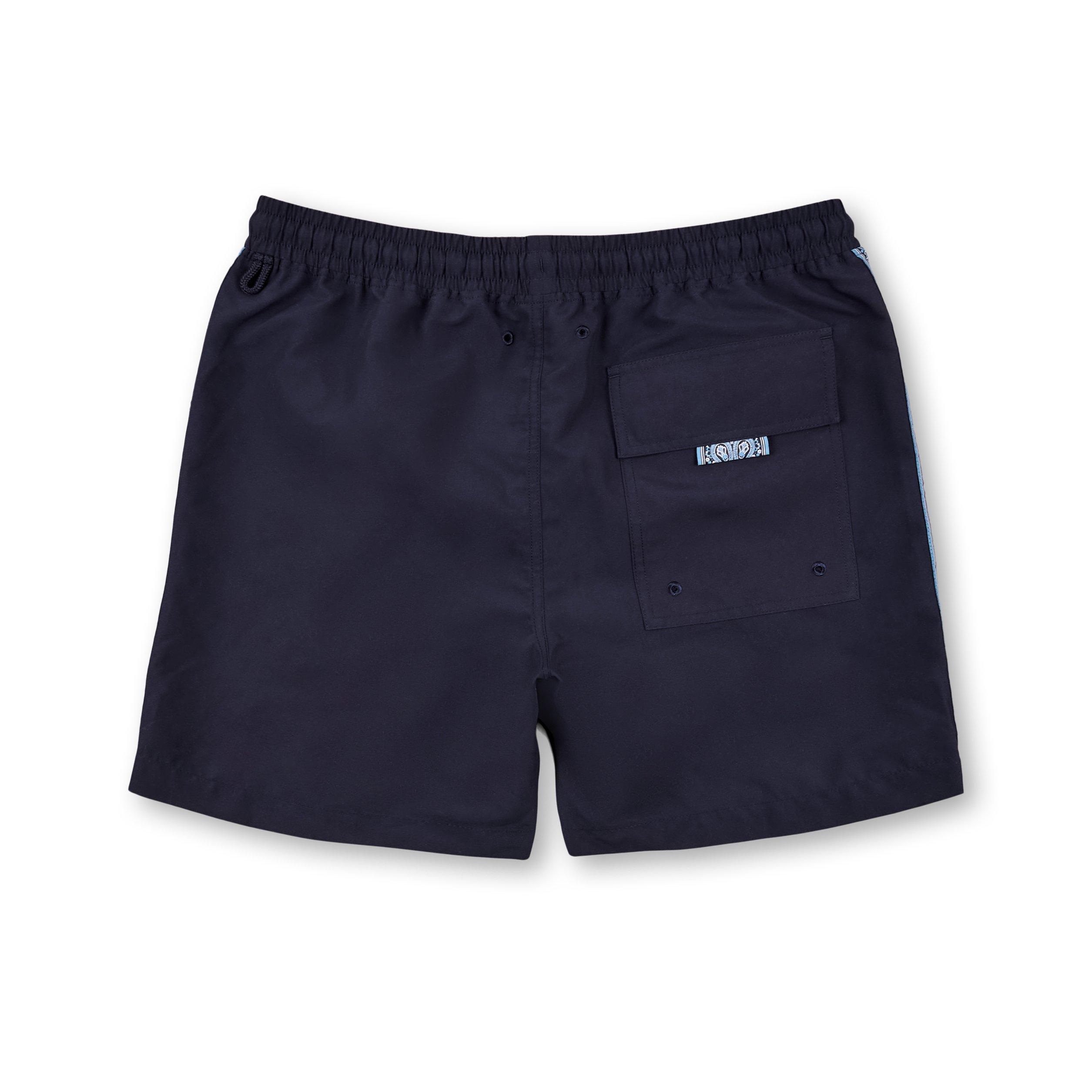 Pretty Green Eclipse Paisley Swim Shorts