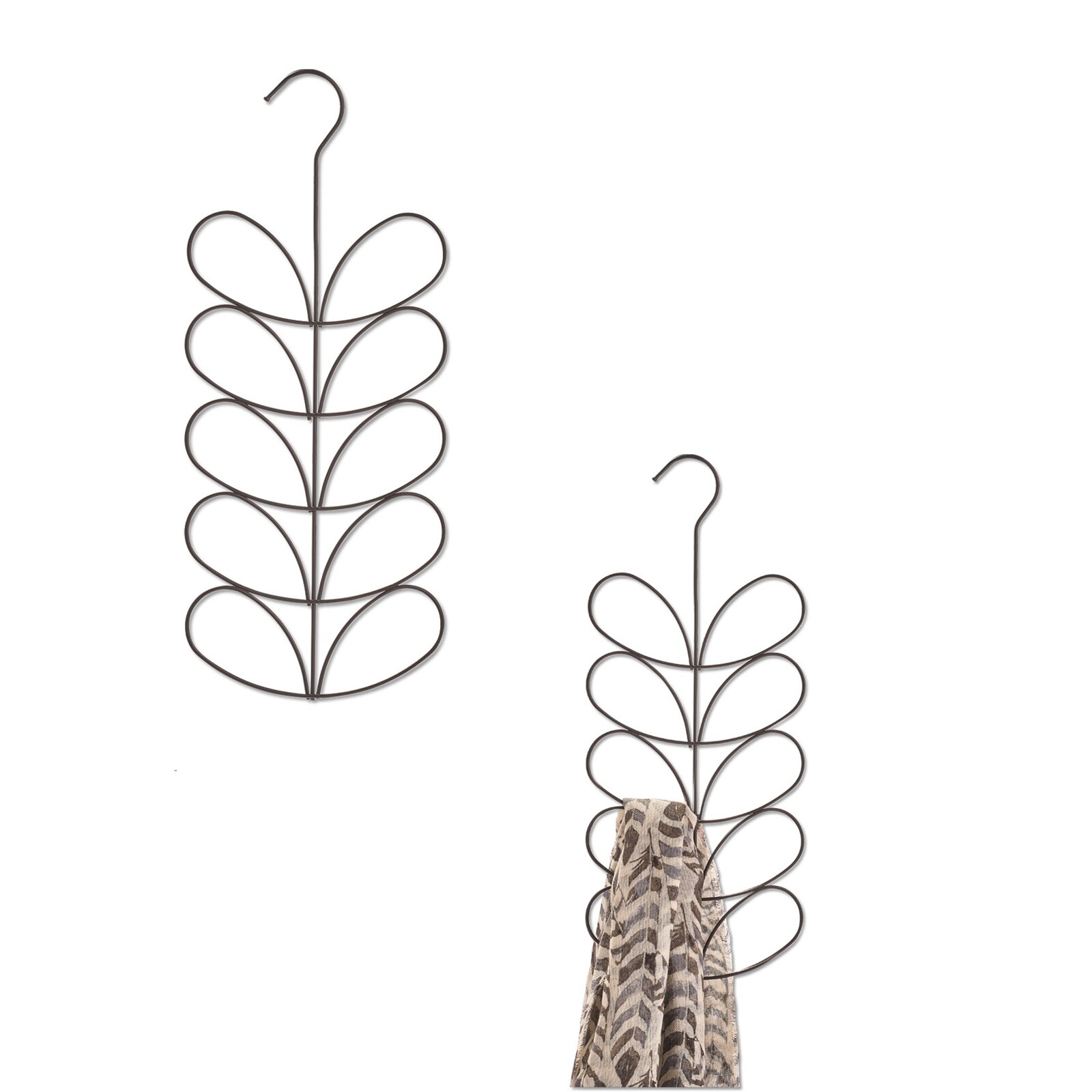 HTI-Living Tücherhalter 2er Set Kleiderbügel