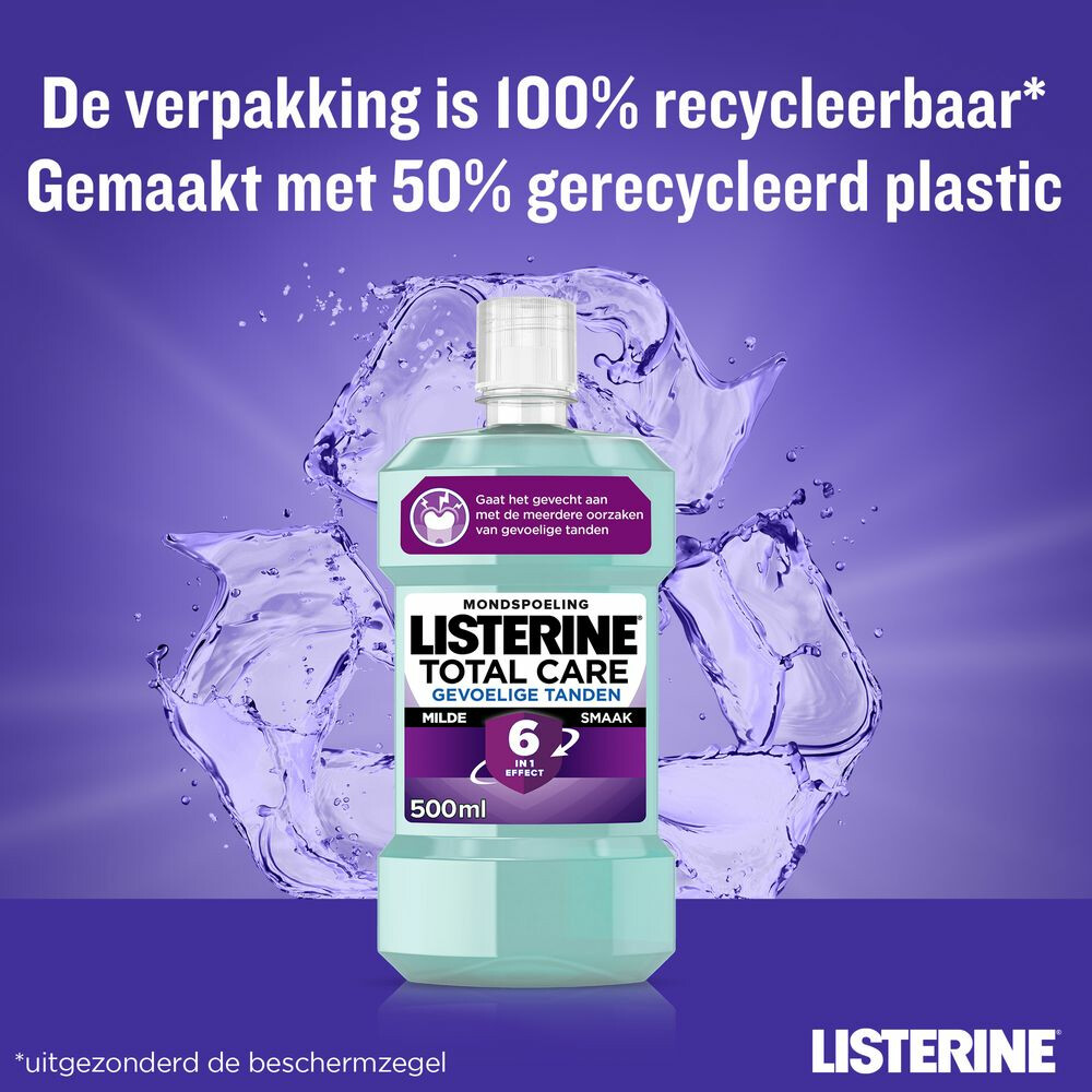 Listerine Mondwater Total Care Gevoelige Tanden500 ml