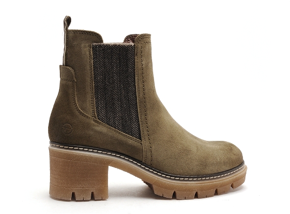 Tamaris boots bottine talons femme 25936 29 kaki