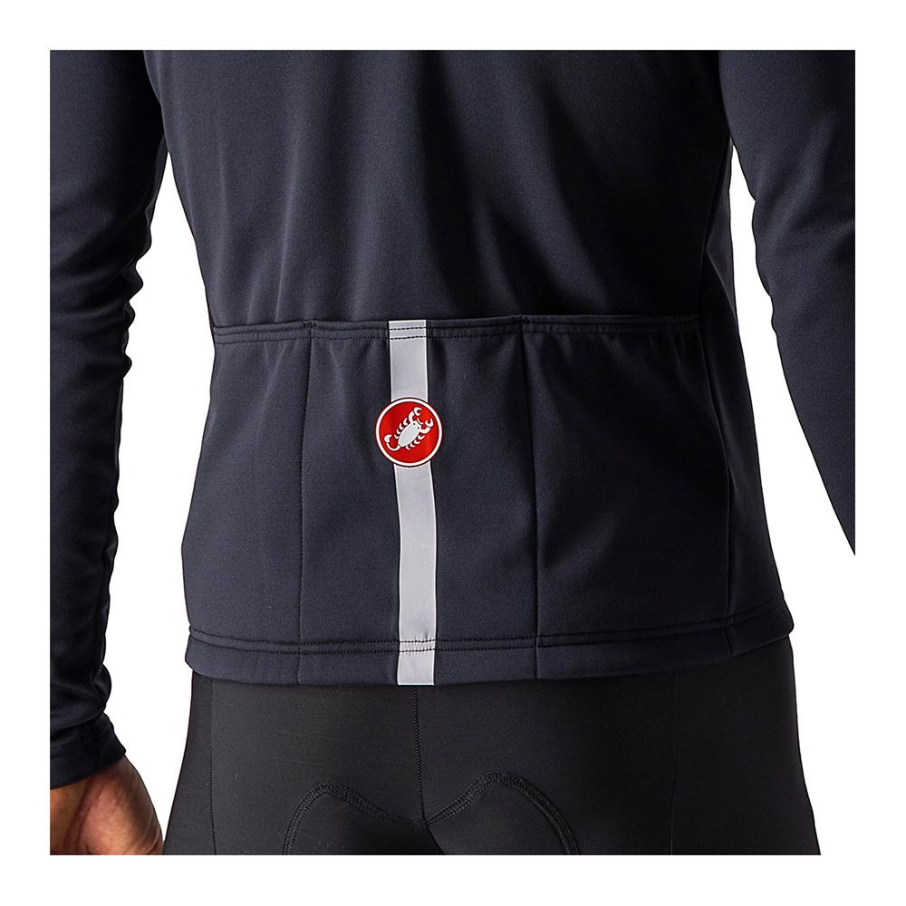 Castelli FONDO 2 - Maillot Homme light black/white reflex