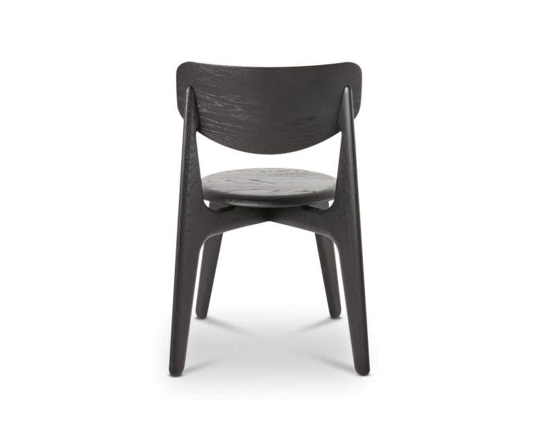 Tom Dixon Slab Side chair stoel naturel
