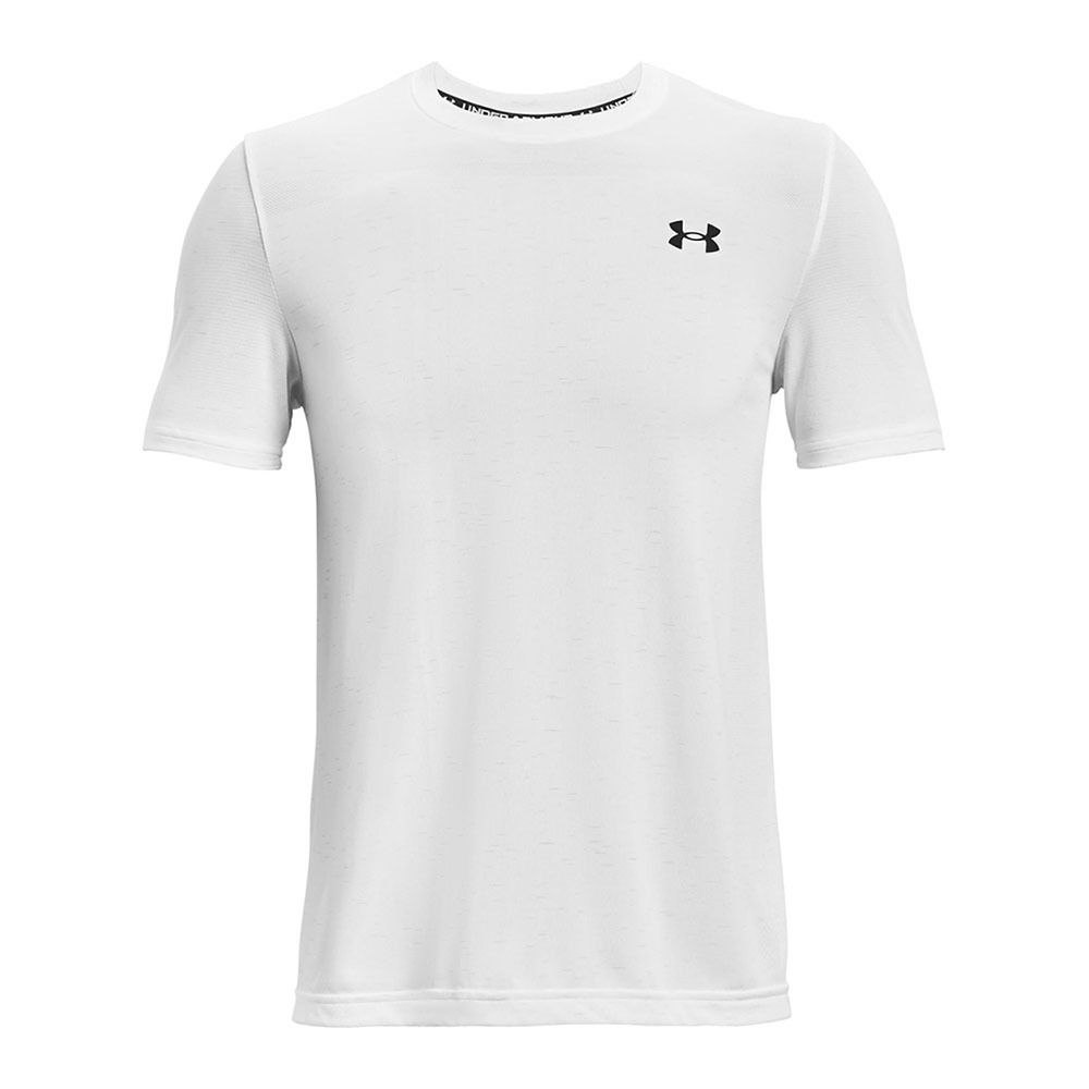 Under Armour SEAMLESS - Maillot Homme blanc