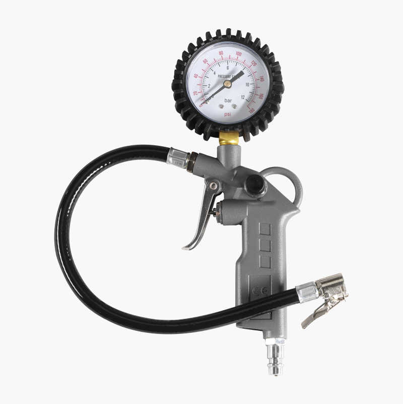 Luftpåfyller med manometer