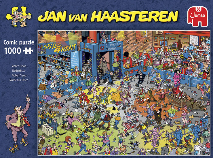Jan Van Haasteren puslespil JvH Roller Disco