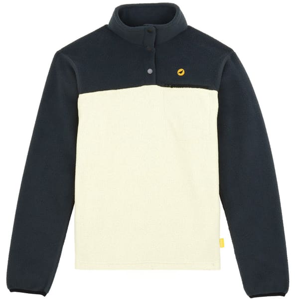 Sweat polaire randonnée LAGOPED SWEECE ECRU