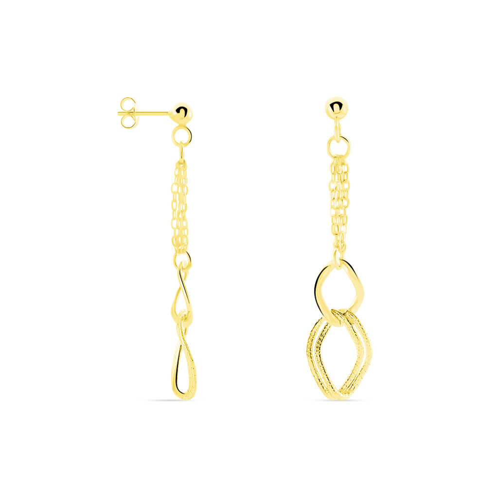 Boucles D'oreilles Pendantes Blinda Or Jaune