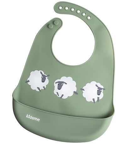 KidsMe Hagesm?k - Easy Clean Bib -  Grøn