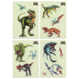 Dino World glibbies