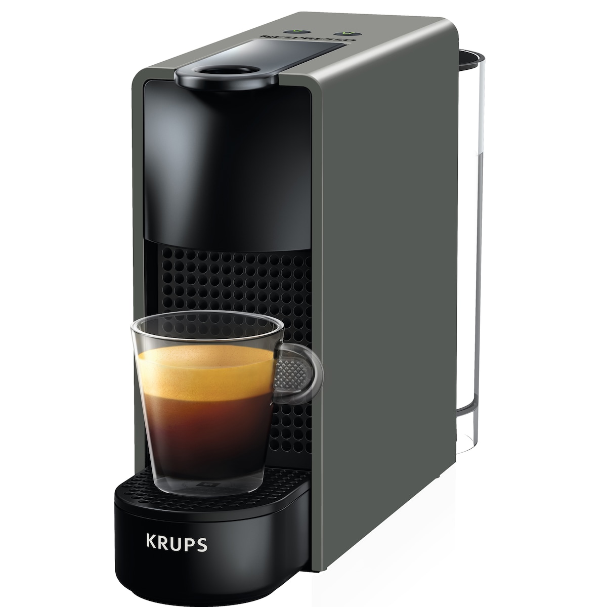 NESPRESSO® Essenza Mini kaffemaskin fra Krups, Grå