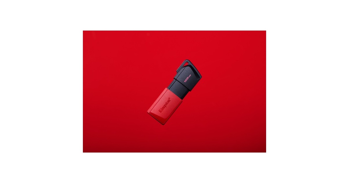 KingstonDataTraveler Exodia M 128 GB usb-stick  (Rood/zwart, USB-A 3.2 Gen 1)