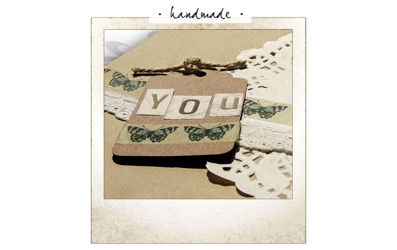 Geschenkanhänger 12 Stück, BraunAnhänger für Geschenke