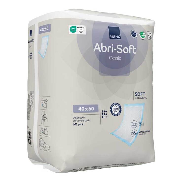Abri Soft Krankenunterlage 40x60cm, 60 St